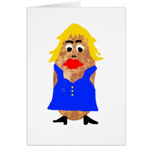 Cartão Itens de Batata Quente