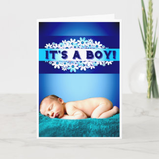 Cartão 'It's a boy!' card