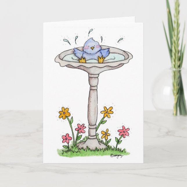 Cartão It's a Spring Thing - Greeting Card (Frente)