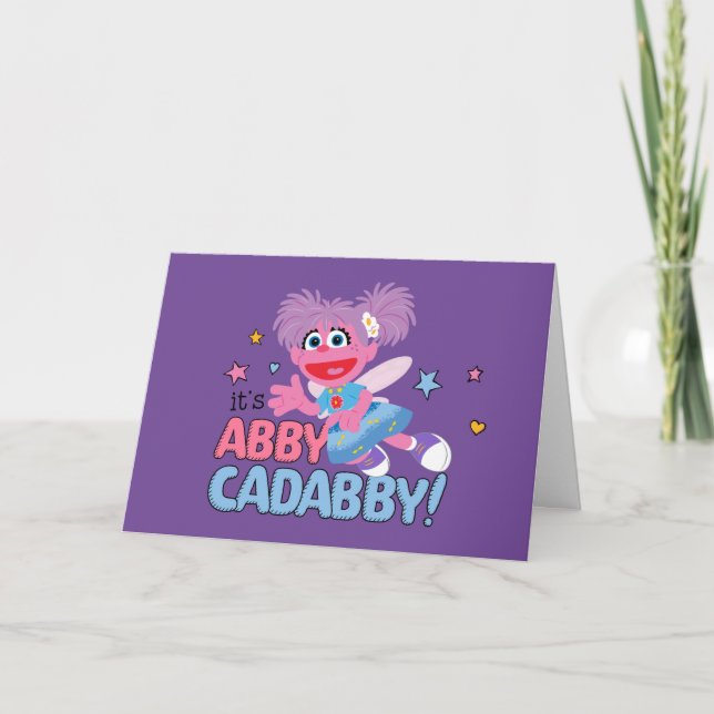 Cartão It's Abby Cadabby! (Frente)