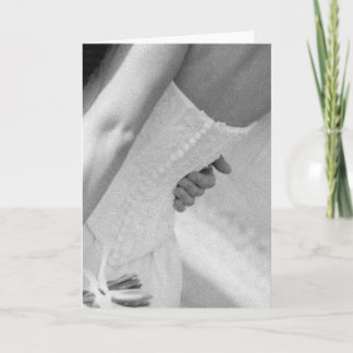 Cartão "It's all about the dress..."