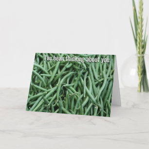 Cartão I've Bean Thinking About You Card