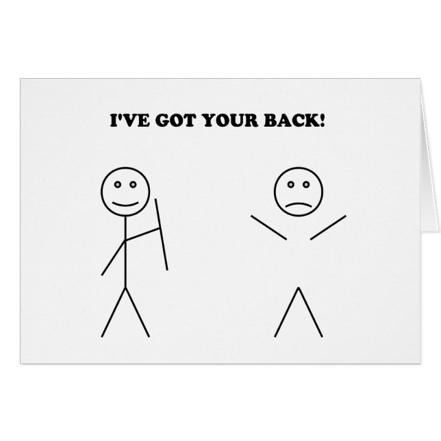 Cartão I've obteve sua parte traseira (Frente Horizontal)