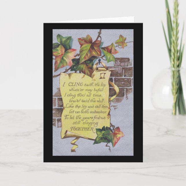 Cartão Ivy Anniversary Card (Frente)