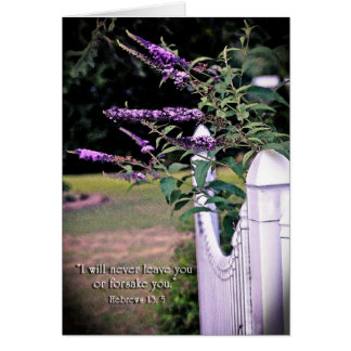 Cartão IwillneverleaveyouZazzle