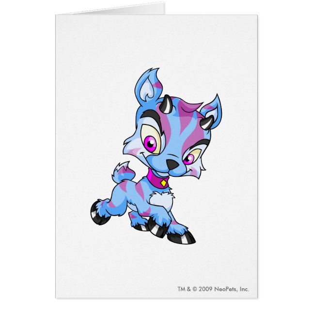 Cartão Ixi listrado (Frente)