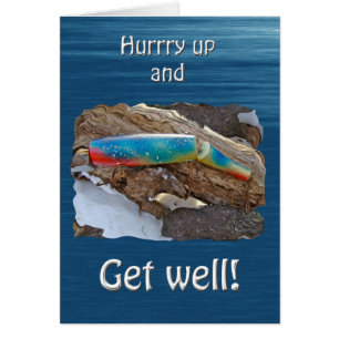 Cartão J & H "WIG LIT" Vintage Saltwater Lure Items