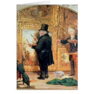 Cartão J.M.W.Turner na academia real