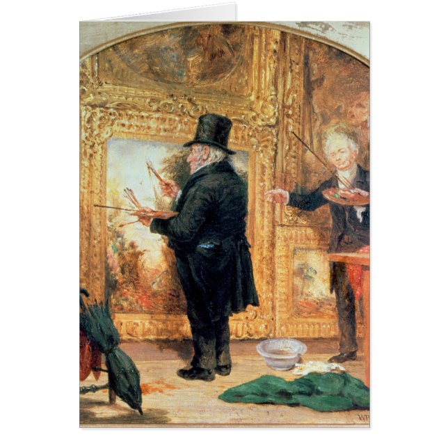 Cartão J.M.W.Turner na academia real (Frente)