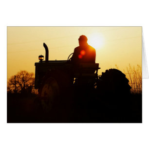 Cartão J no por do sol