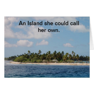 Cartão Já sentiu que quer fugir?