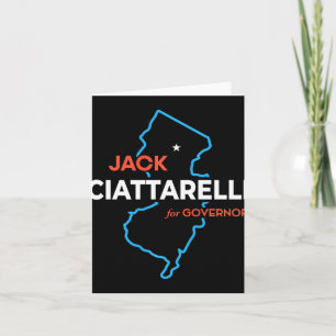 Cartão Jack Ciattarelli Eleição Governador Nova Jersey 20