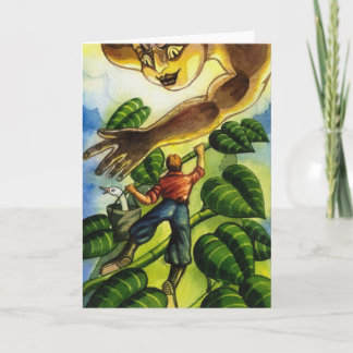 Cartão Jack e o Beanstalk