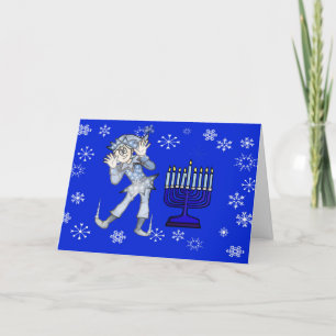 Cartão Jack Frost Chrismukkah Card
