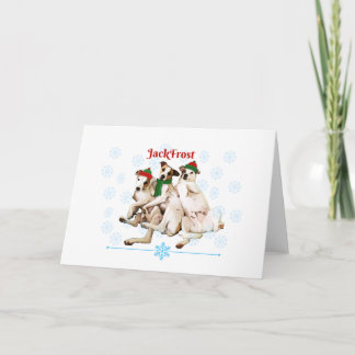 Cartão Jack Frost Christmas Greeting Card