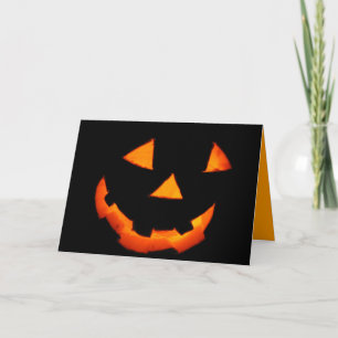 Cartão Jack-o'-Lantern card