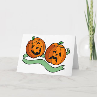 Cartão Jack O Lantern Drama Mask