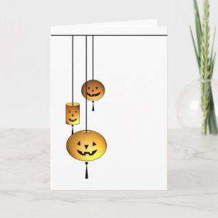 Cartão Jack O' Lanterns