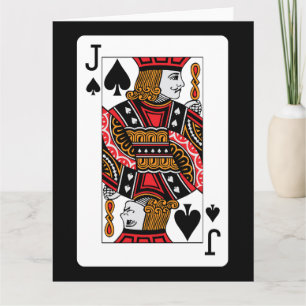 Cartão Jack of Spades
