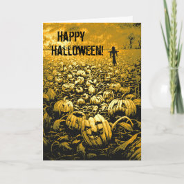 Cartão Jack O'Lantern Graveyard