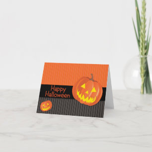 Cartão Jack O'Lanterns!