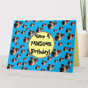 Cartão Jack Russell Birthday Card