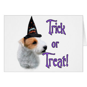Cartão Jack Russell Terrier Trick