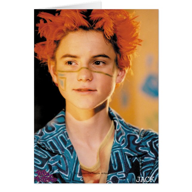 Cartão Jack The Tribe (Frente)