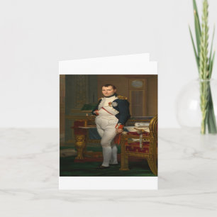Cartão Jacques-Louis David - O Imperador Napoleão