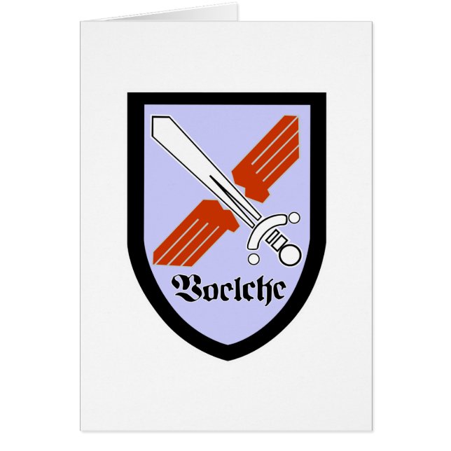 Cartão Jagdbombergeschwader 31' Boelcke (Frente)