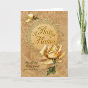 Cartão Jaguarwoman's "Mothers Day Card II"