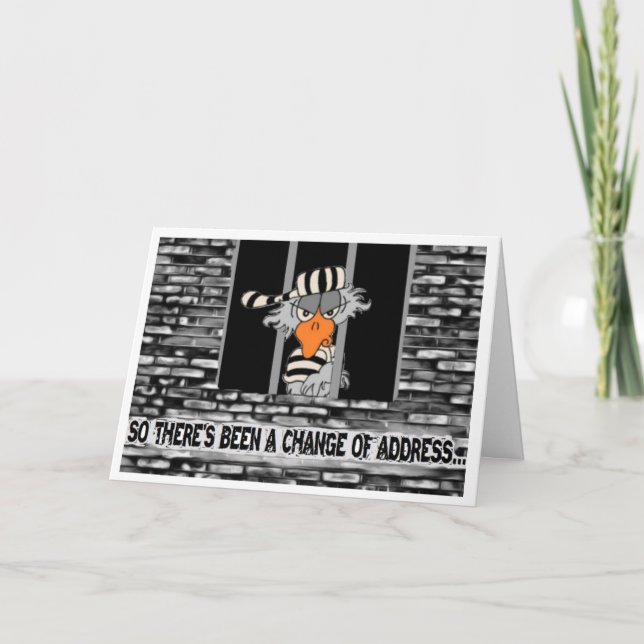 Cartão Jailbird (Frente)