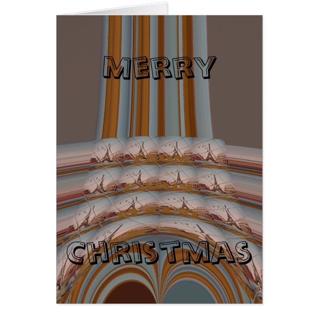 Cartão J'aime Paris (I Love Paris) (Frente)