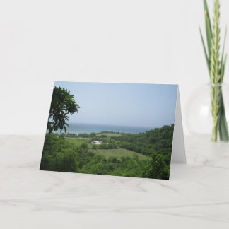Cartão Jamaica Ocean View Note Cards