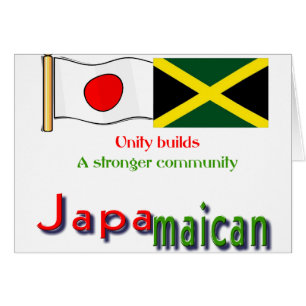 Cartão jamaicano-japonês