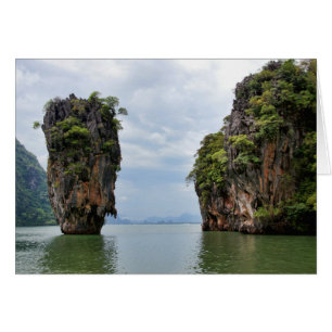 Cartão James Bond Island