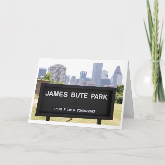 Cartão James Bute Park (Frente)