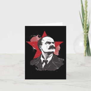 Cartão James Connolly - Socialista Republicano Irlandês