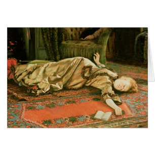Cartão James Jacques Joseph Tissot abandonado
