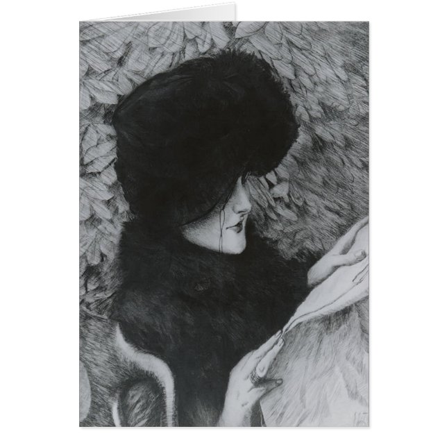 Cartão James Tissot: Diário (Frente)