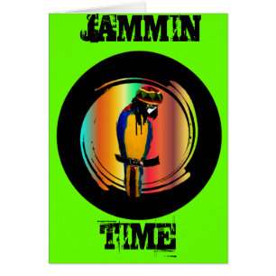 CARTÃO JAMMIN PARROTS