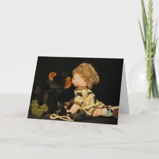 Cartão Jan Shackelford Greeting Card LOVE/ Friendship