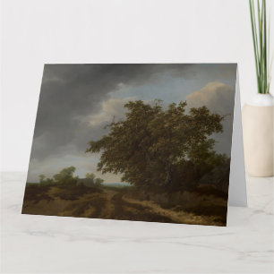 Cartão Jan Vermeer, Paisagem na Borda das Dunas