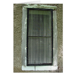 Cartão Janela Antiga 2