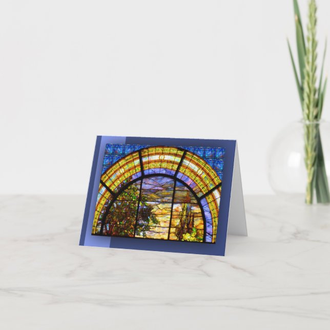 Cartão Janela da Igreja (Frente)