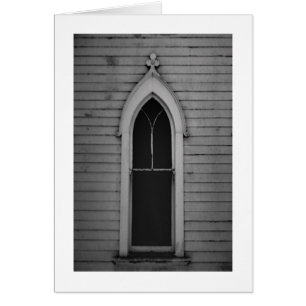 Cartão Janela de Igreja