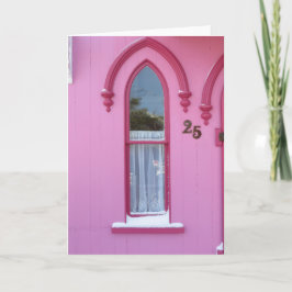 Cartão Janela Gótica e Neve - Vinha de Martha