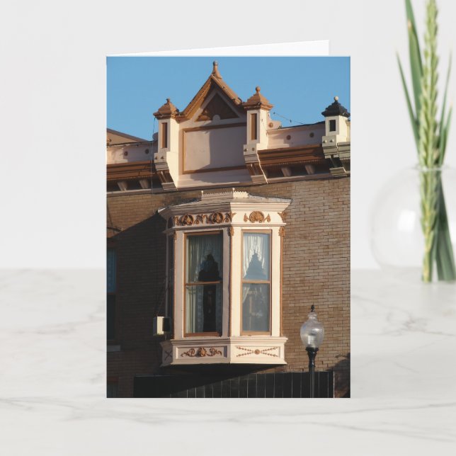 Cartão Janela ornamentado (Frente)