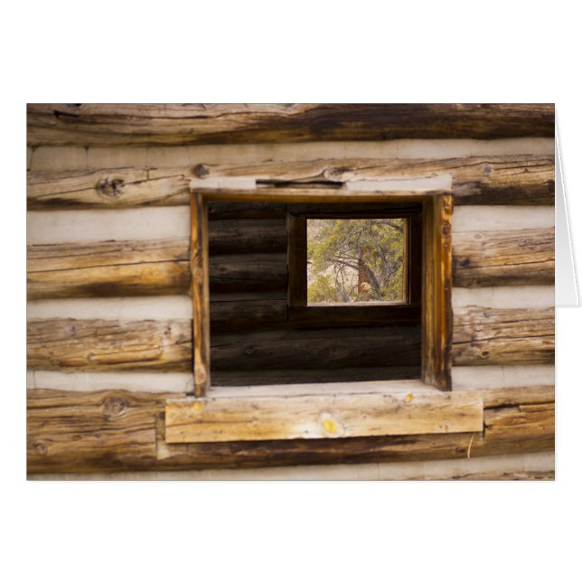 Cartão Janela Por Cima e Através da Cabina (Frente Horizontal)