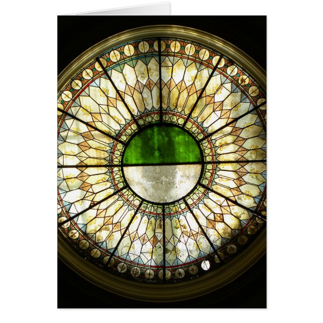 Cartão Janela ucraniana (Frente)